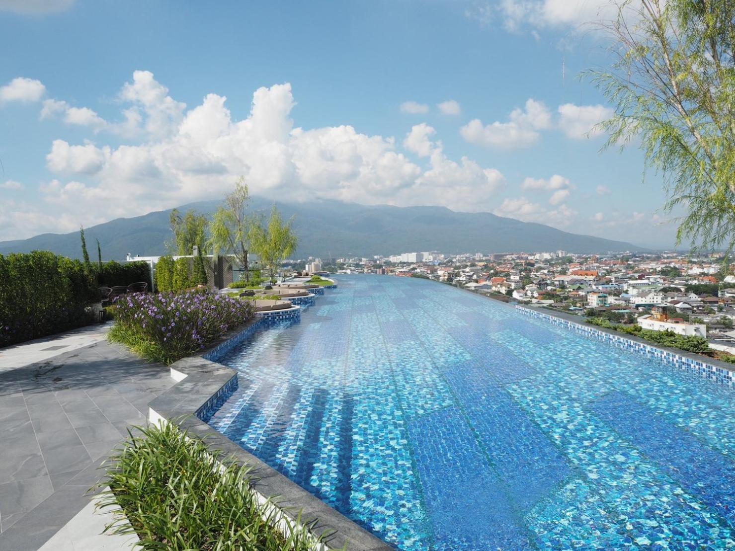 Luxury Condo Astra Sky River Condo Чиангмай Экстерьер фото