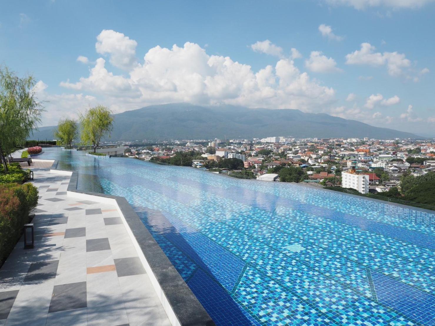 Luxury Condo Astra Sky River Condo Чиангмай Экстерьер фото
